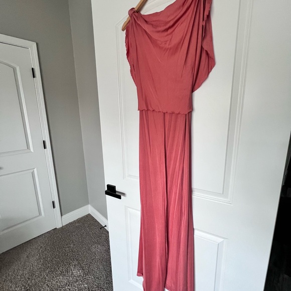 Vintage Grecian art nouveau, drape gown dress - Picture 3 of 7